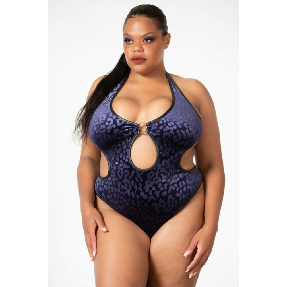 Killstar Barbarella Halter Bodysuit(IN BLACK)